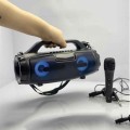 Loa hát karaoke bluetooth KM S3 xách tay tiện dụng, có kèm mic 