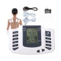 Máy massage châm cứu, bấm huyệt cơ thể kèm 4 miếng dán và dép, Máy massage + 4 miếng dán