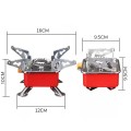 Bếp ga du lịch mini gấp gọn tiện lợi dễ sử dụng, Mua bếp ga mini