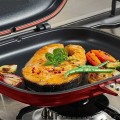 Chảo chống dính 2 mặt đa năng nướng, rán, xào siêu tiện lợi