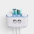 Hộp treo bàn chải đánh răng thông minh kèm 4 cốc