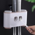Hộp treo bàn chải đánh răng thông minh kèm 4 cốc