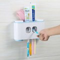 Hộp treo bàn chải đánh răng thông minh kèm 4 cốc