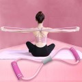 Dây kéo cao su đàn hồi kháng lực số 8 hỗ trợ tập luyện yoga tại nhà hiệu quả, 1 cái