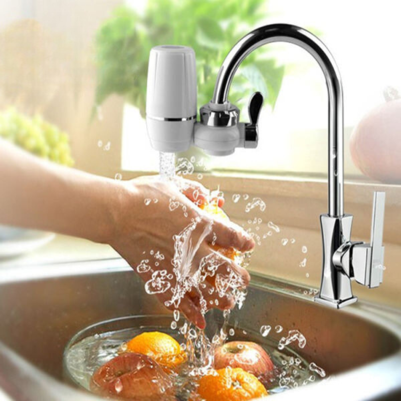 Đầu lọc nước kèm lọc tại nhà 7 lớp siêu sạch loại bỏ cặn bẩn