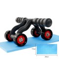 Con lăn 4 bánh tập cơ bụng săn chắc tại nhà hiệu quả