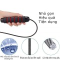 Dây nhảy tập thể dục, thể thao lõi cáp bọc cao su dài 2.9m