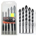 Bộ 5 mũi khoan chân lục giác 4 cạnh thép khoan đục dễ dàng